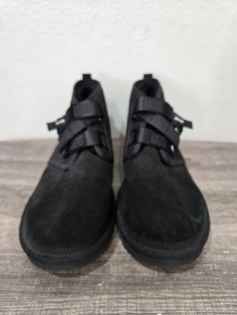 UGG Neumel Quickclick Chukka Black Men's Boots Size 12 S/N 1130720